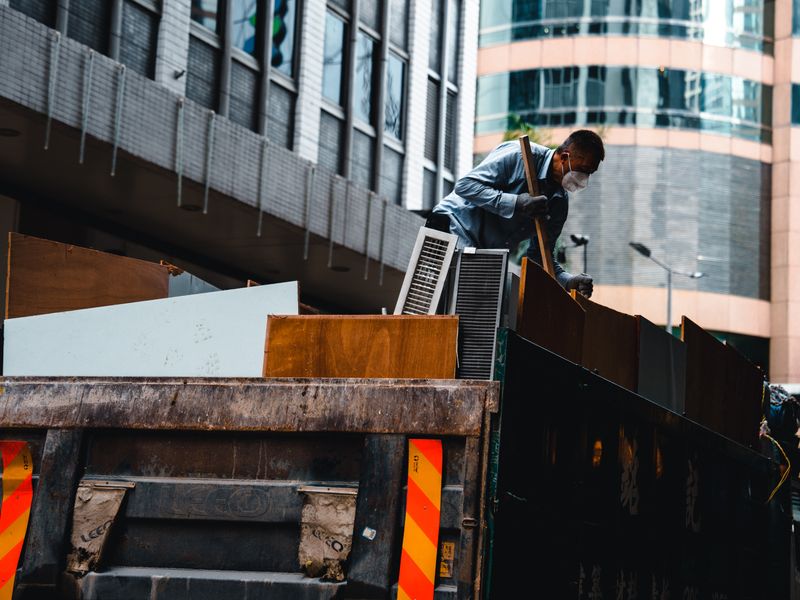 Junk removal construction services category