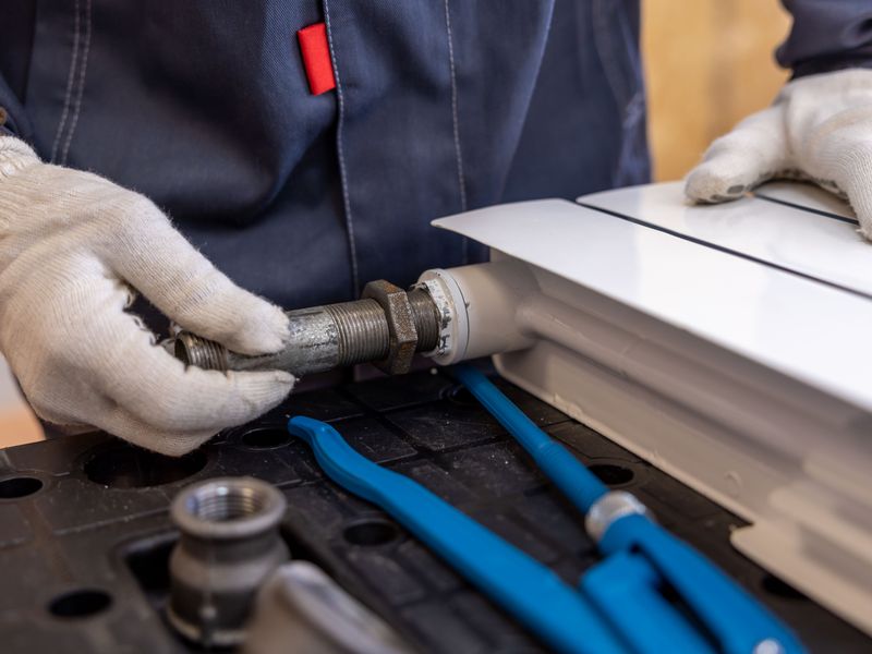 Plumbing and heating construction services category